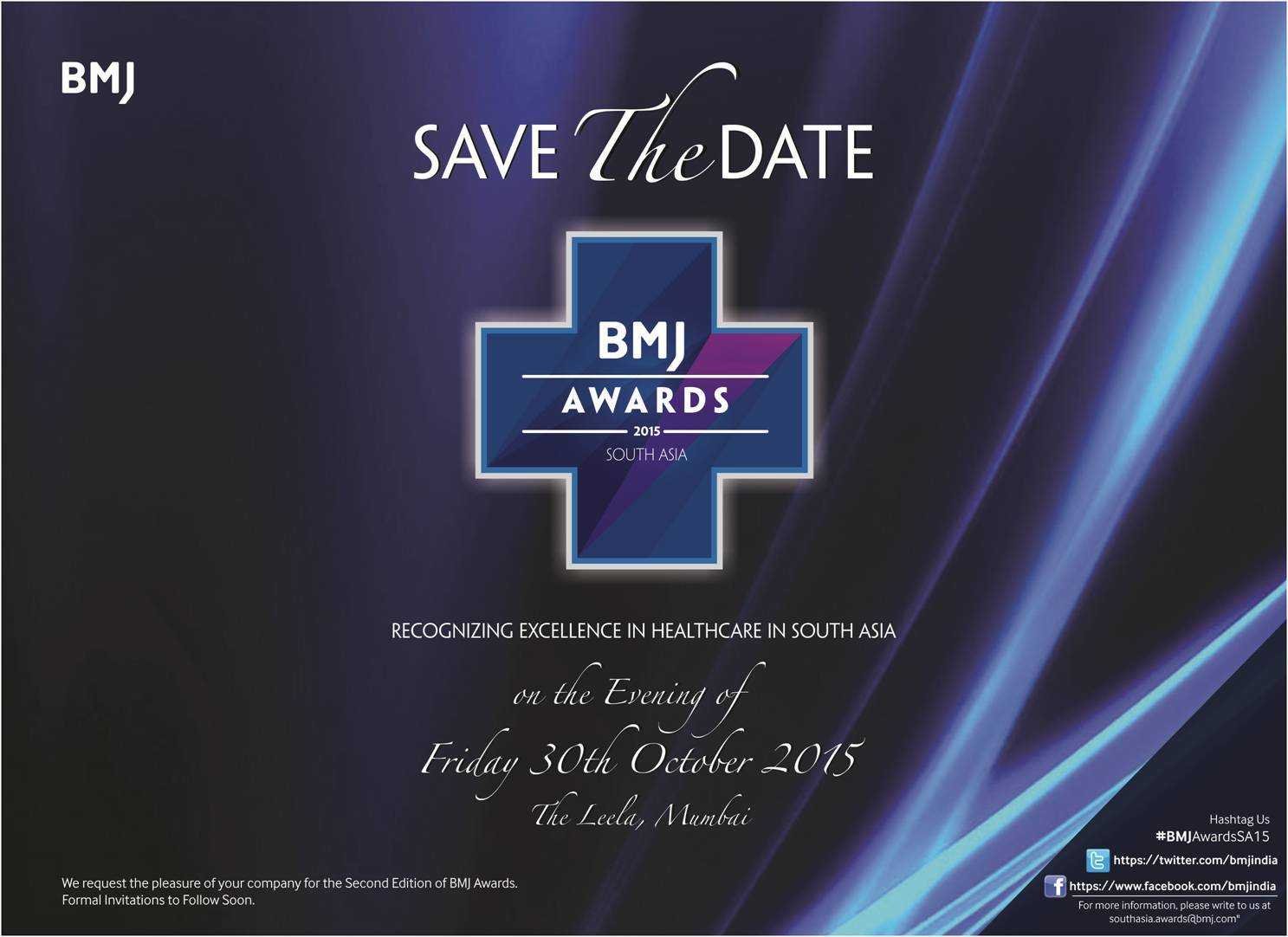 BMJ Awards South Asia recognition