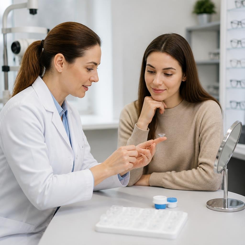 Contact Lenses at Vision Plus Eye Centre